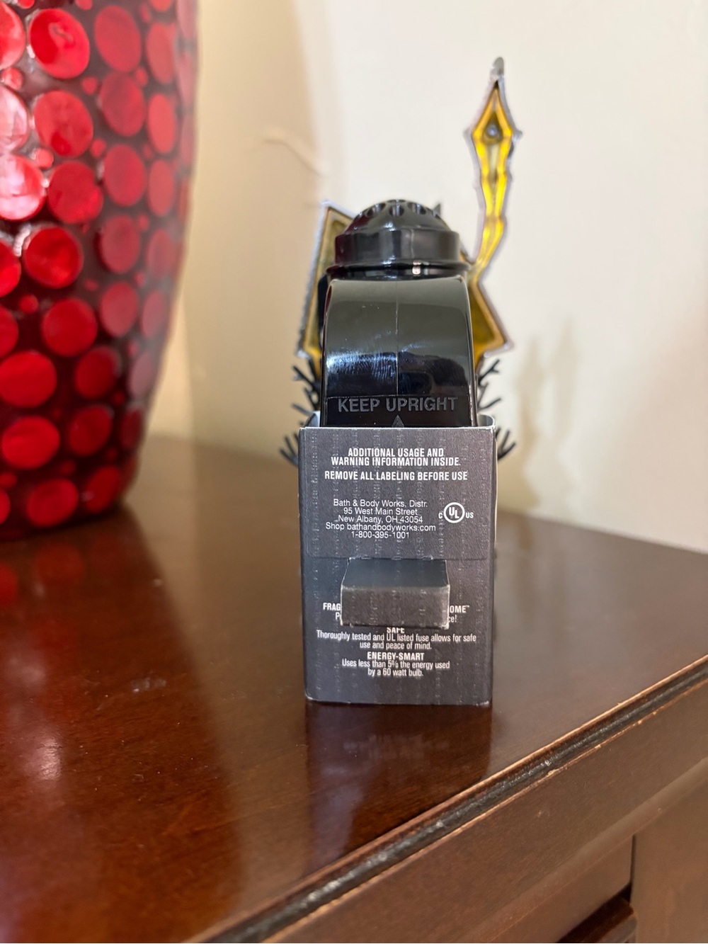BBW Jack Skellington's Home Scent Control Nightlight Wallflowers Fragrance Plug - Picture 4 of 16